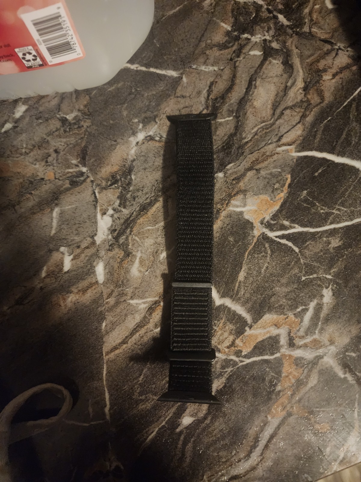 Apple Watch SE 44mm Aluminum Case Second Generation With Additional Fabric Band.