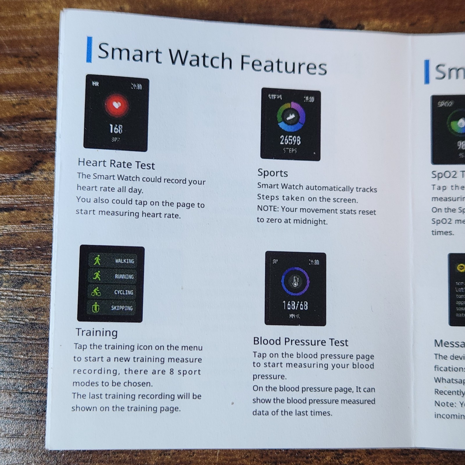 Smart Watch Fitness Tracker – Da Fit App Compatible – Heart Rate Sleep Monitor