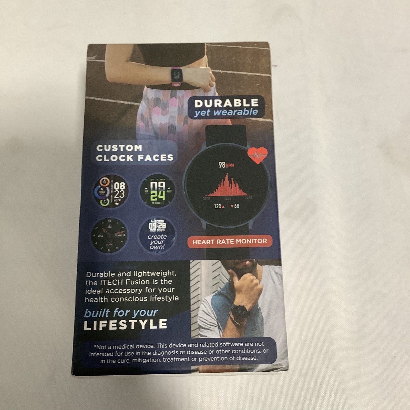 iTech Fusion 2 Gold Multi Sport Mode Android & iOS Compatible Smartwatch