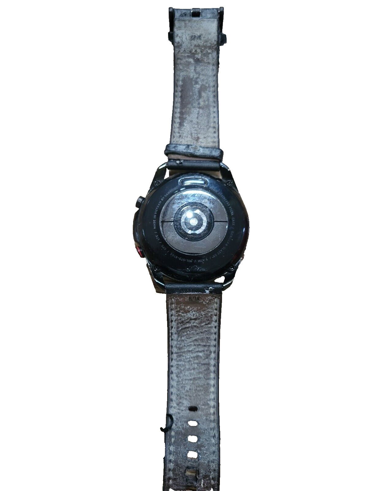 Samsung Galaxy Watch3 LTE Leather Band Mystic Black Smartwatch