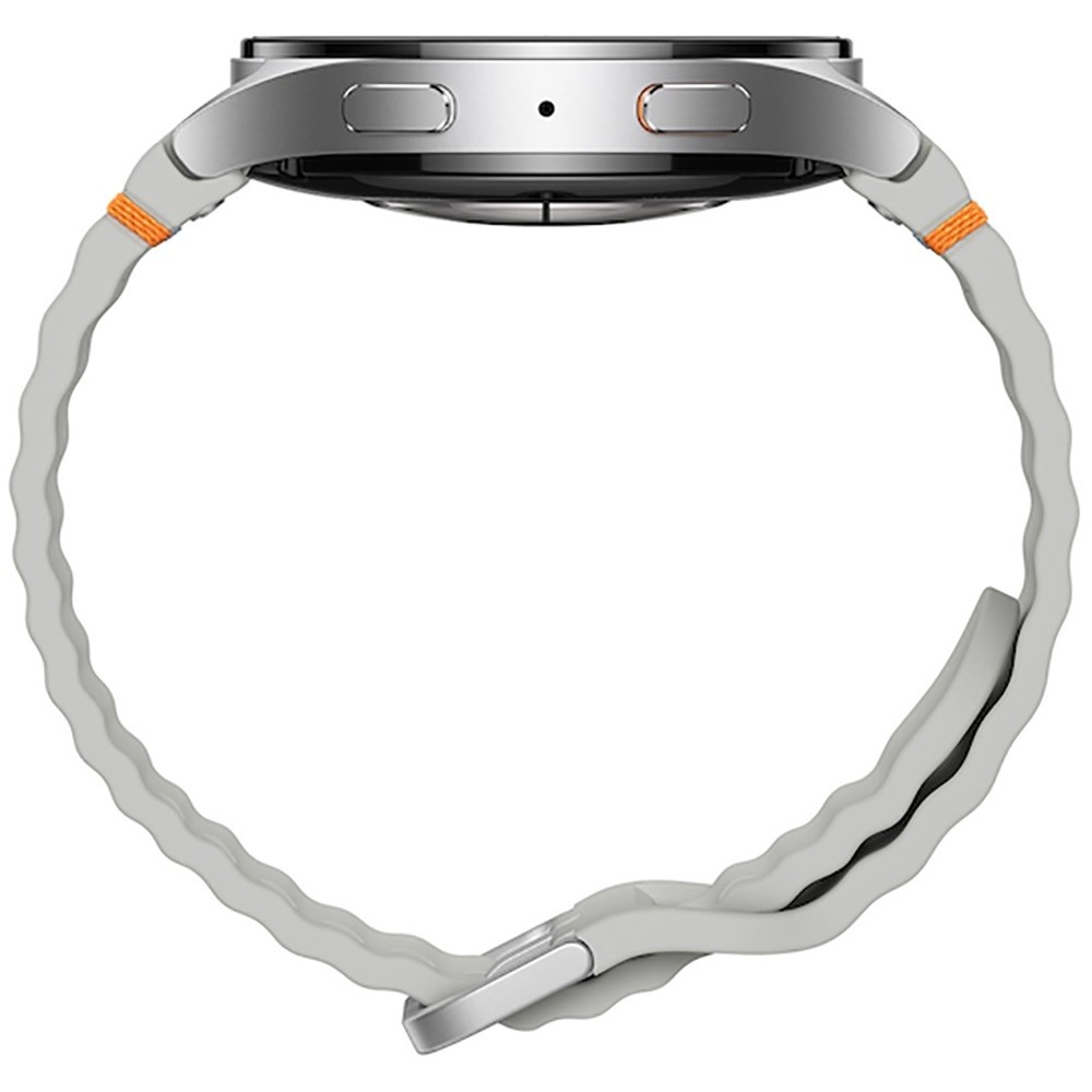Samsung Galaxy Watch7 44mm Bluetooth Wi-Fi Smartwatch Silver GPS AMOLED Sapphire
