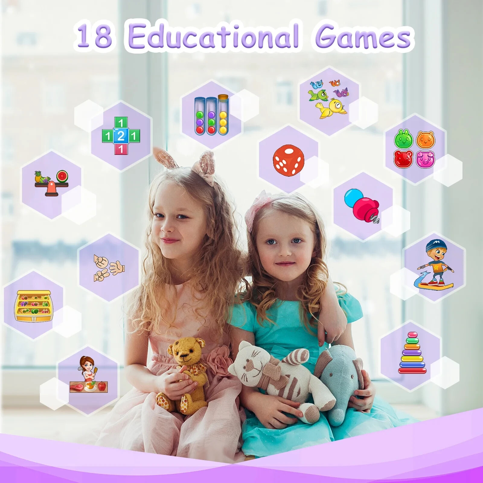 PTHTECHUS Smart Watch for Kids with MP3 Music Double Cameras 24 of Games