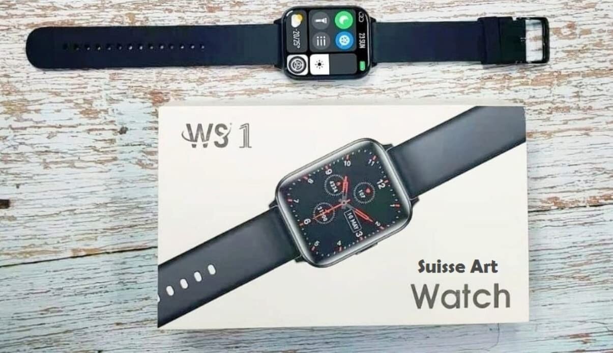 AE WS1 BT Call Notification Smart Watch Real Blood Oxygen Monitor Waterproof