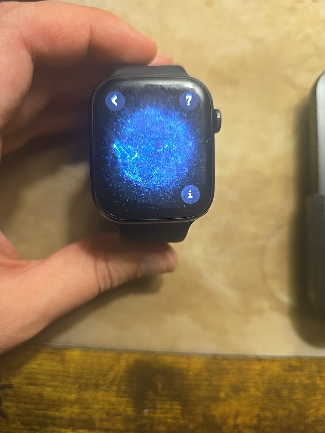 Apple Watch Series 7 45mm GPS/Wi-Fi Aluminum Ceramic Case Midnight Unlocked