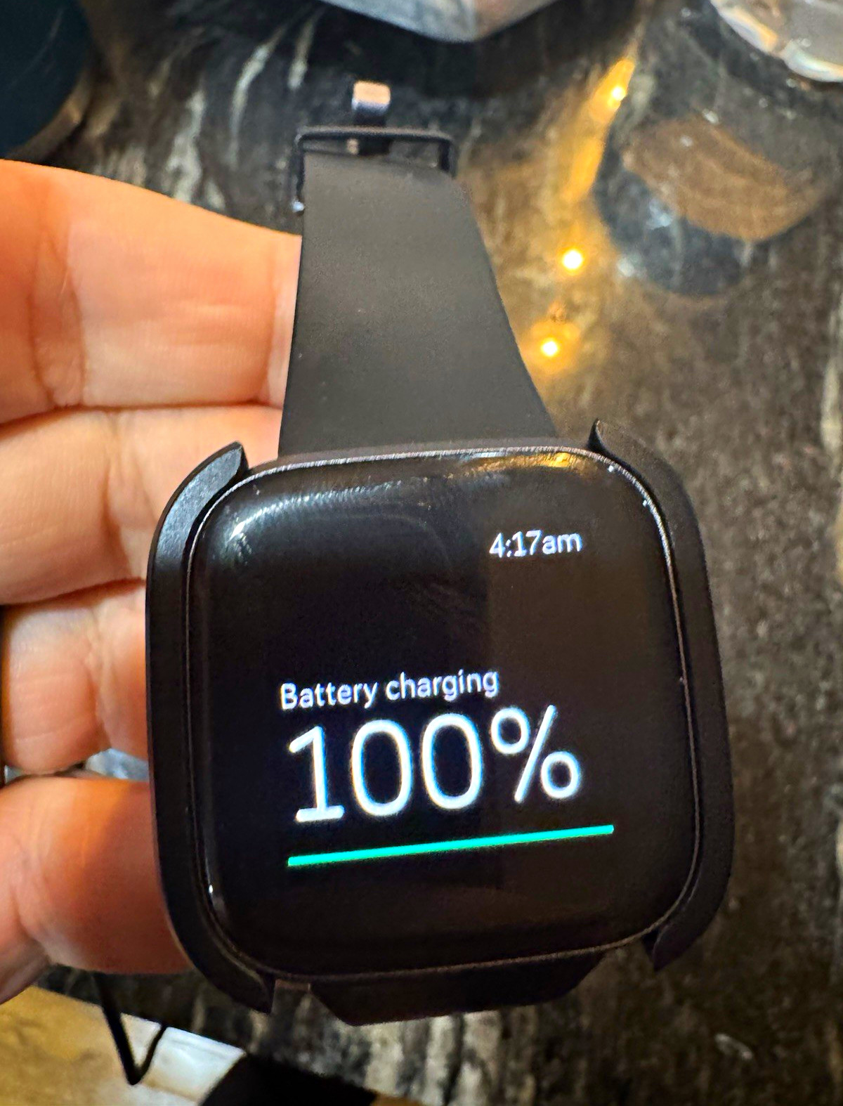 Fitbit Versa 2 40mm Black Smartwatch, Silicone Band, HR, Touchscreen, 4GB