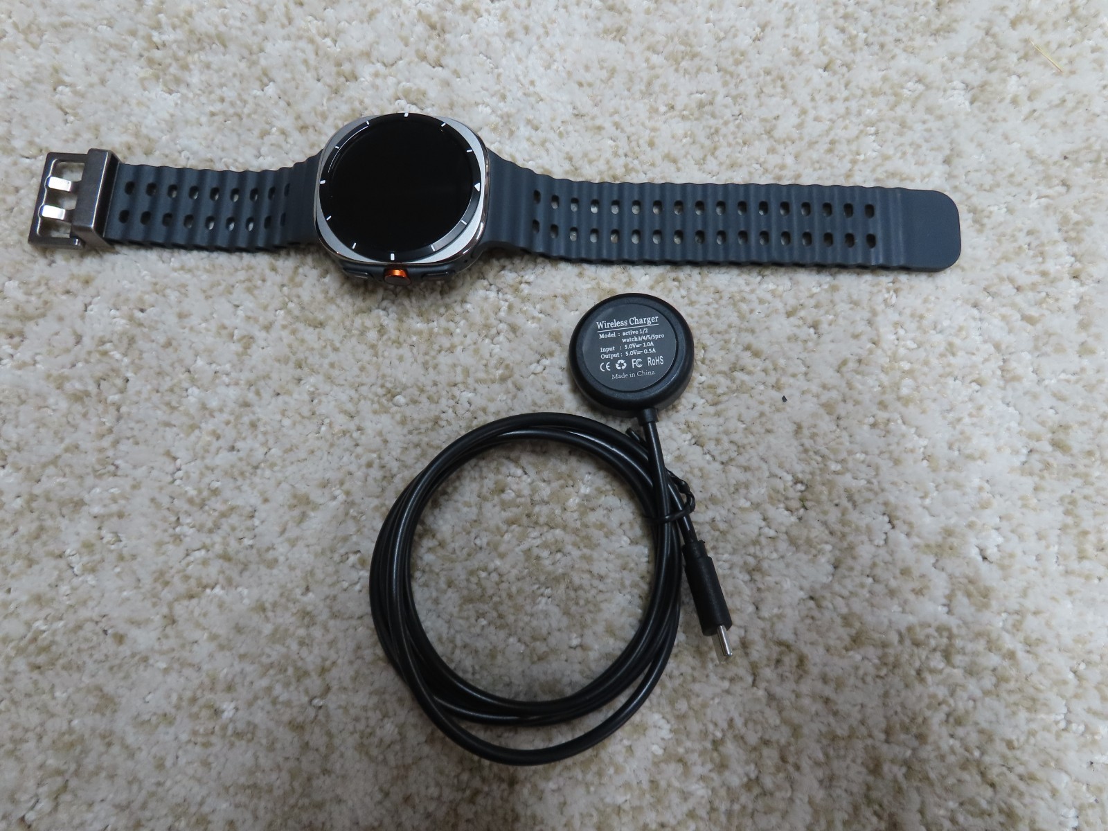 Samsung Galaxy Watch Ultra – Titanium Silver – 47mm (GPS + LTE)