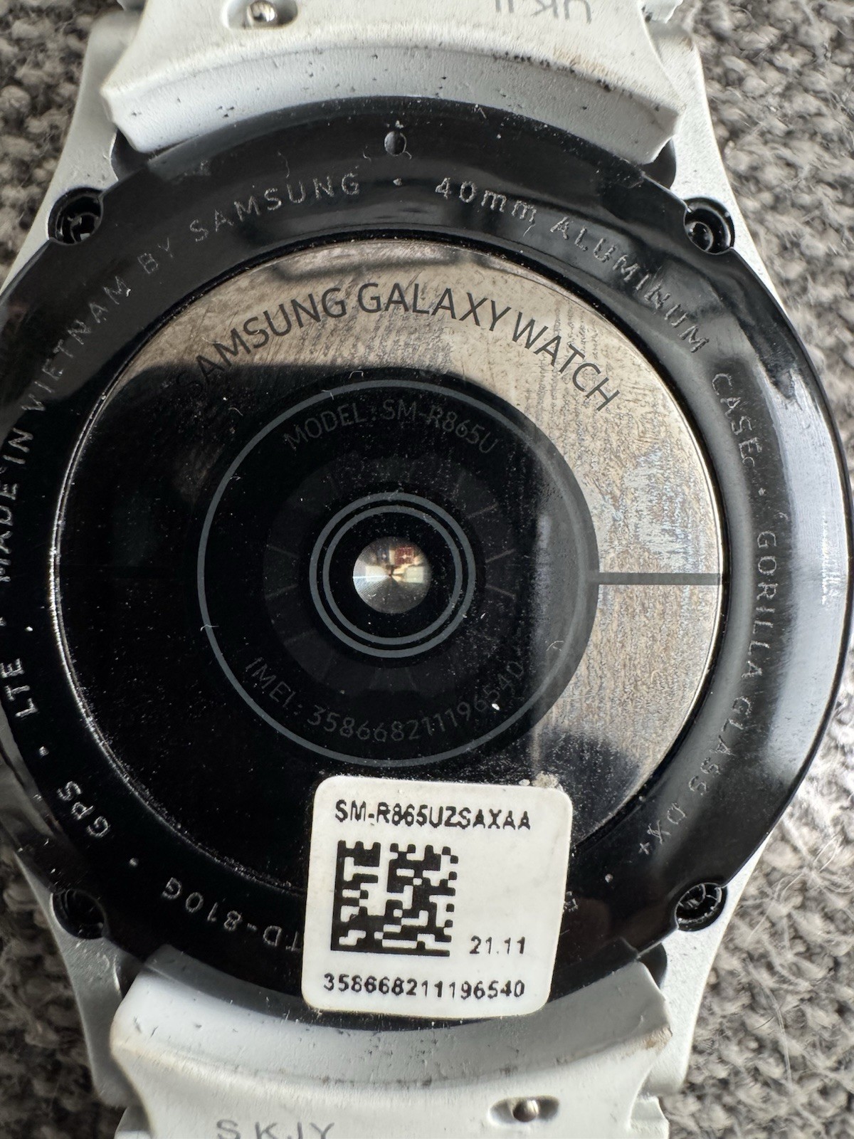 Samsung Galaxy Watch 4 40mm SM-R865U LTE Untested AS-IS