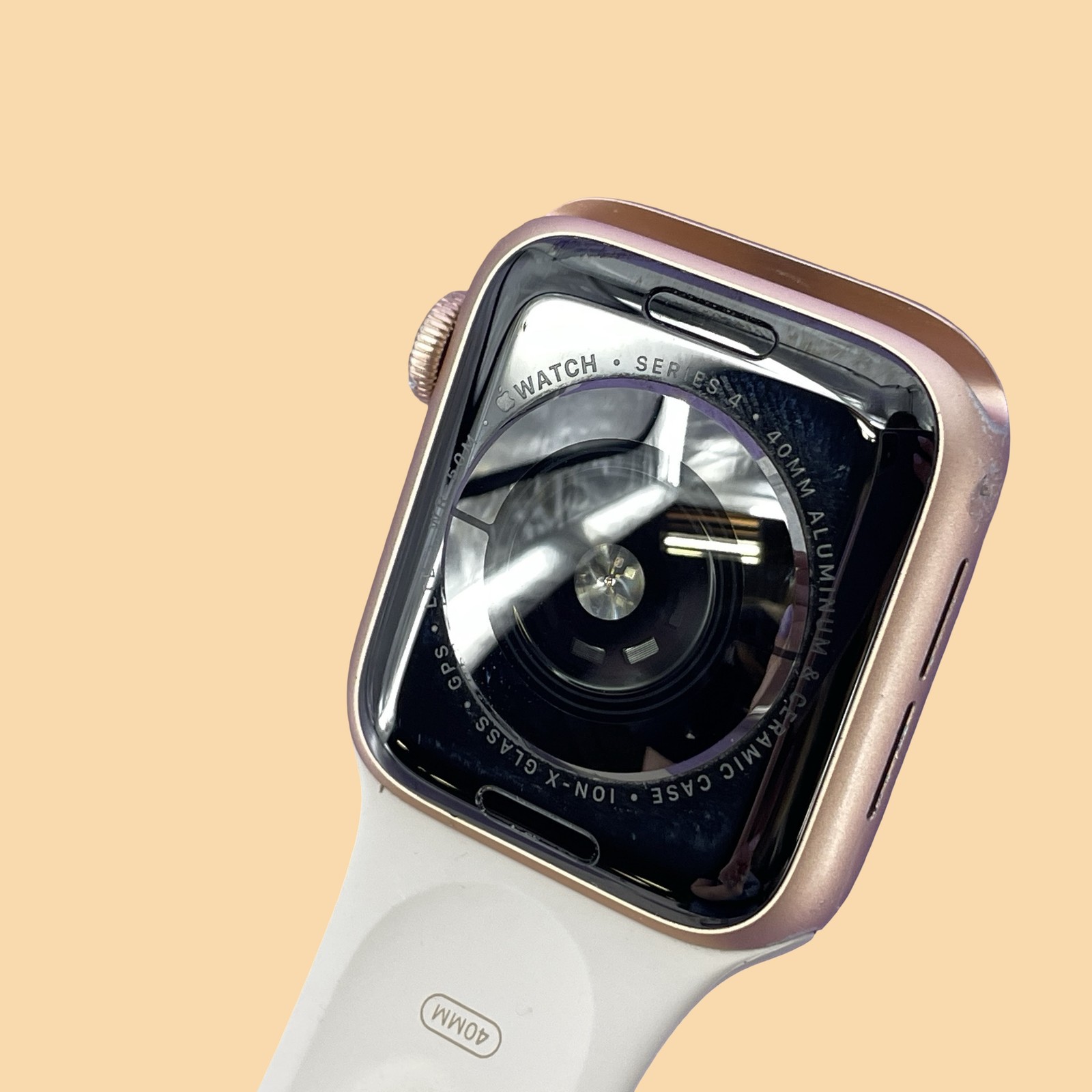 Apple Watch Series 4 A1975 GPS LTE 40mm Rose Gold Aluminum Case + Band #SC3250