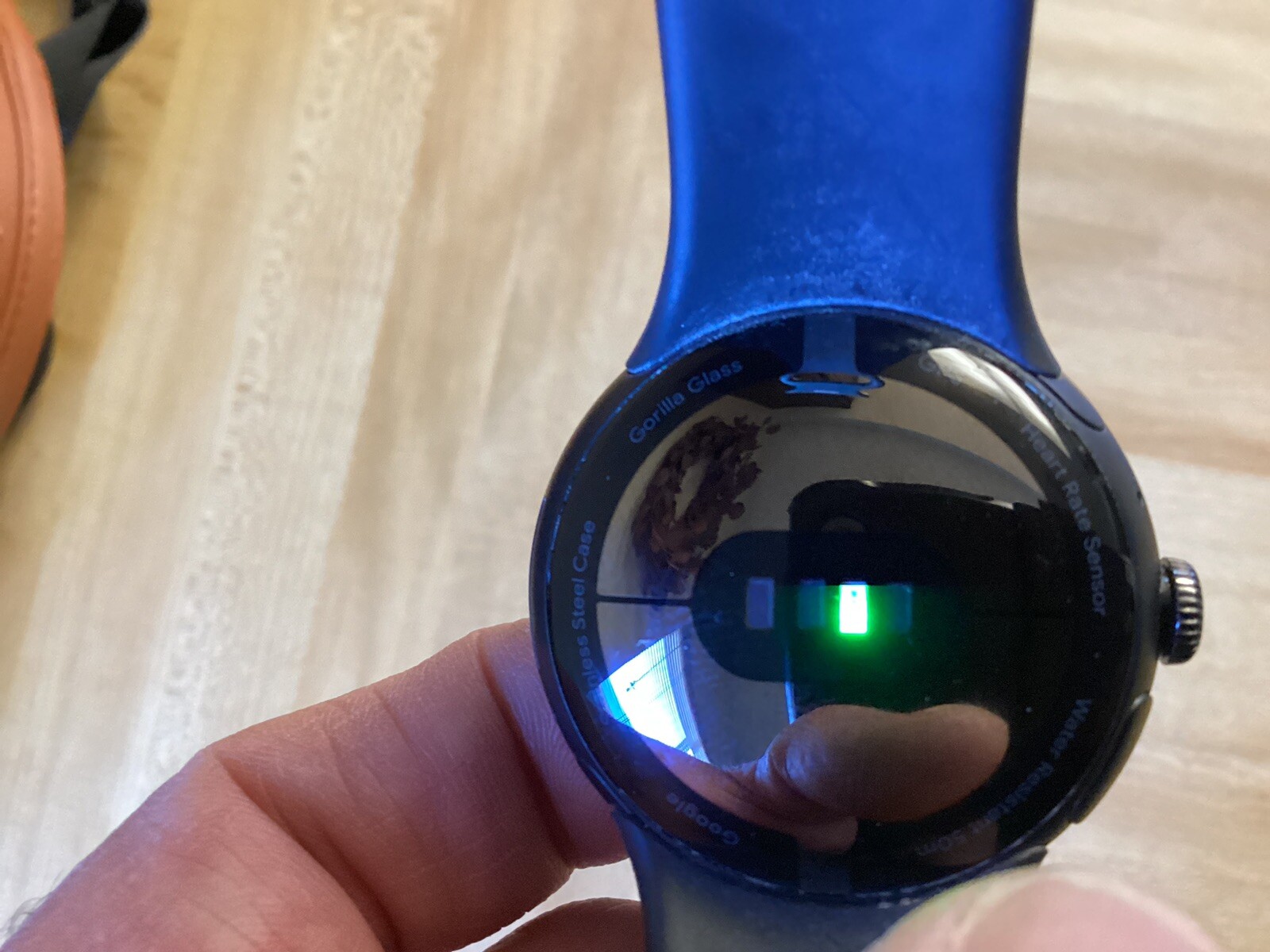 Google Pixel Watch LTE Matte Black Stainless Steel (GQF4C) [SCRATCHED SCREEN]