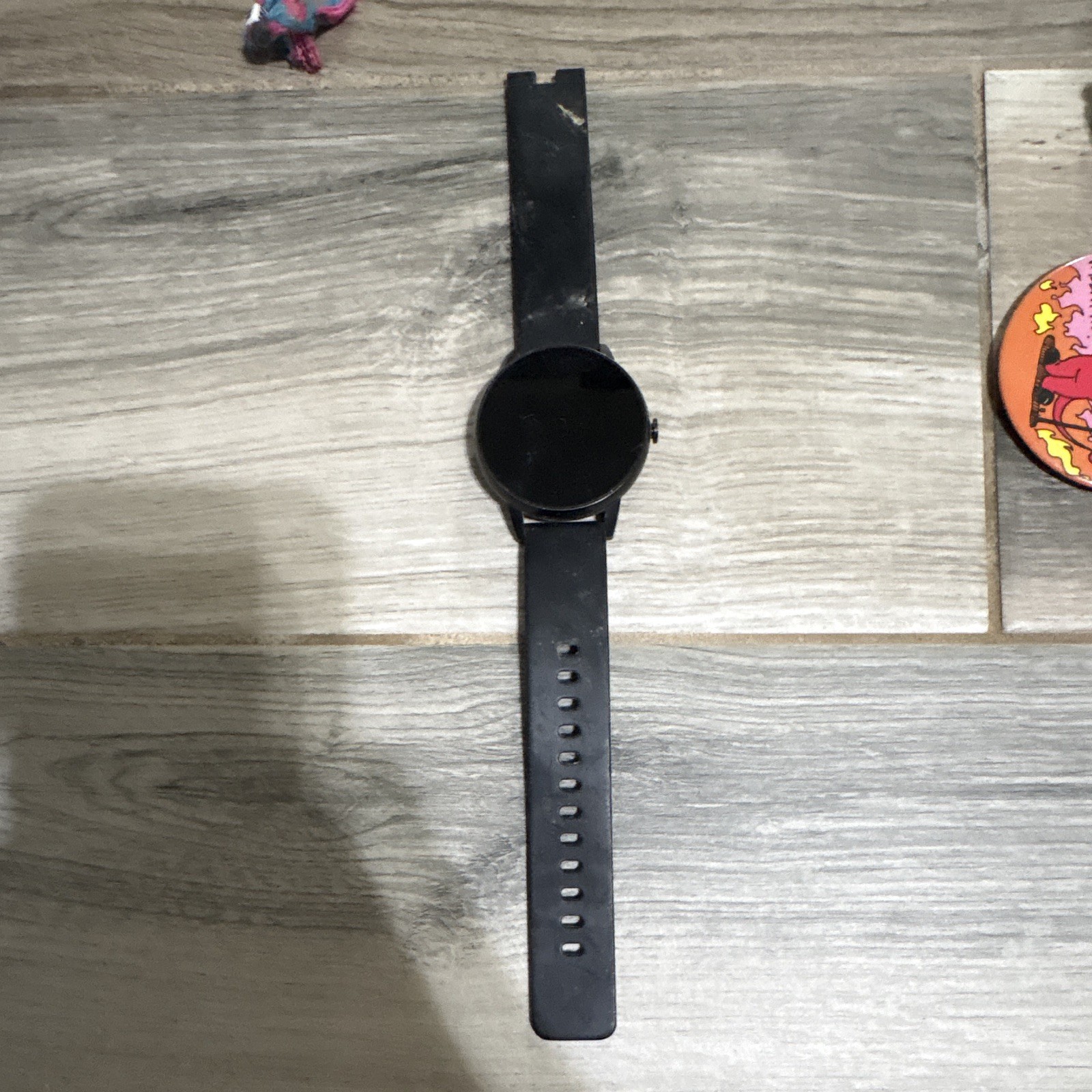 iTECH Fusion Smart Watch 40mm Black Silicone Band Android Compatible Used