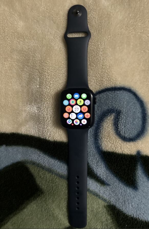 Apple Watch SE (2nd Generation) 44mm GPS Cellular Black Aluminum Smartwatch