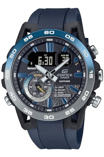 Casio Edifice Nighttime Drive Series Bluetooth Watch ECB-40YNP-1AJF Men’s Blue