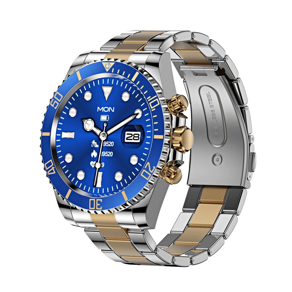 Smartwatch Men’s Watches Stainless Steel Fashion Luxury Watch Health Monitoring