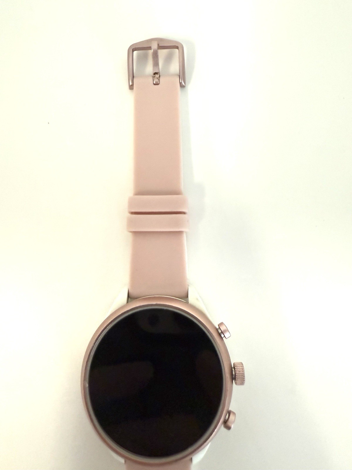 Fossil Sport Women’s 41mm Silicone Fitness Smartwatch Pink /Blush FTW6022