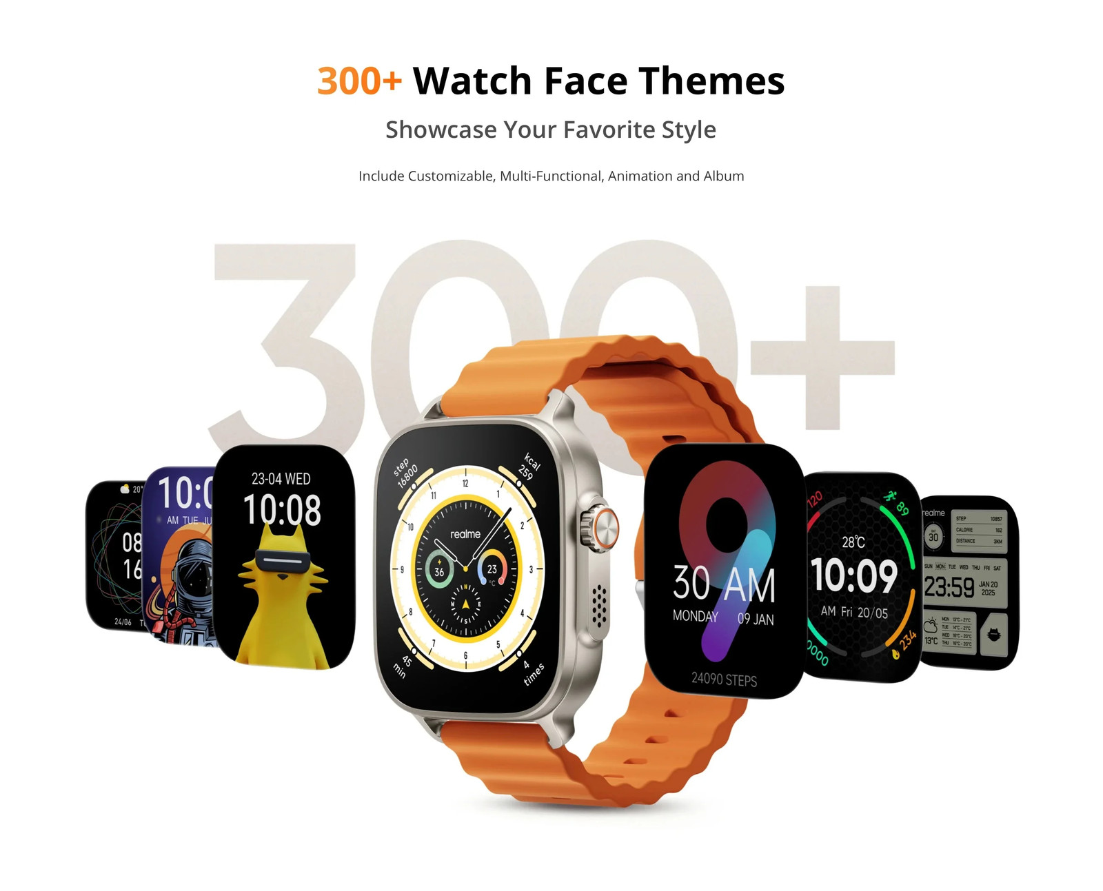 realme watch 5 1.97″ 600nits AMOLED 460mAh+Support GPS GNSS Global Version