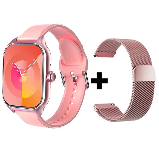 Smart Watch Bluetooth Call 2.01″ HD Screen Heart Rate Monitor Fitness Tracker