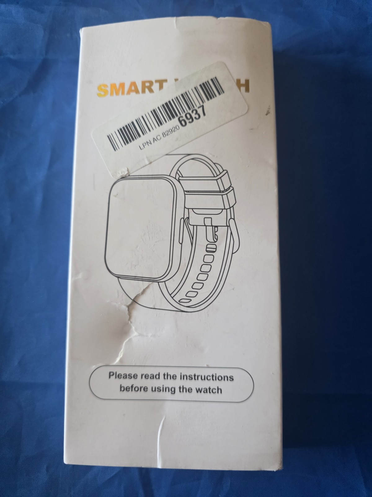 Smart watch Your fitness tracker BLACK Model M91. New