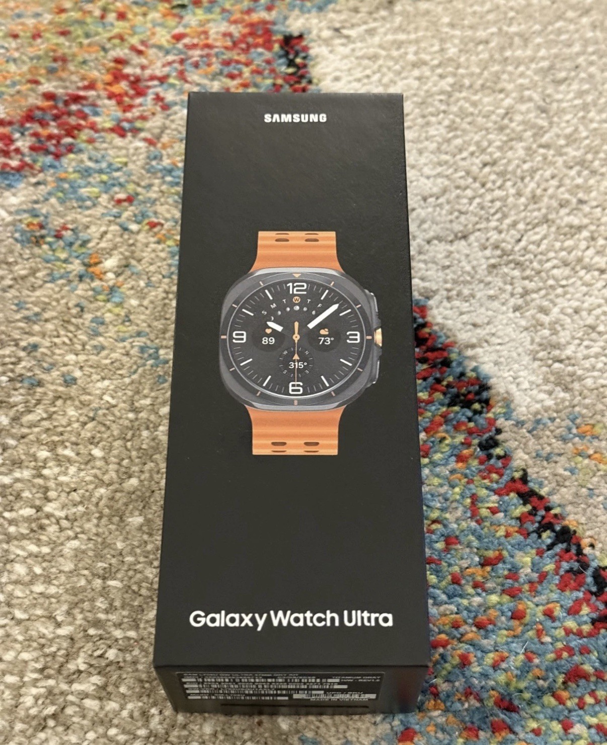 Samsung Galaxy Watch Ultra 47mm LTE Titanium Gray – Dark Gray Marine Band – Exce