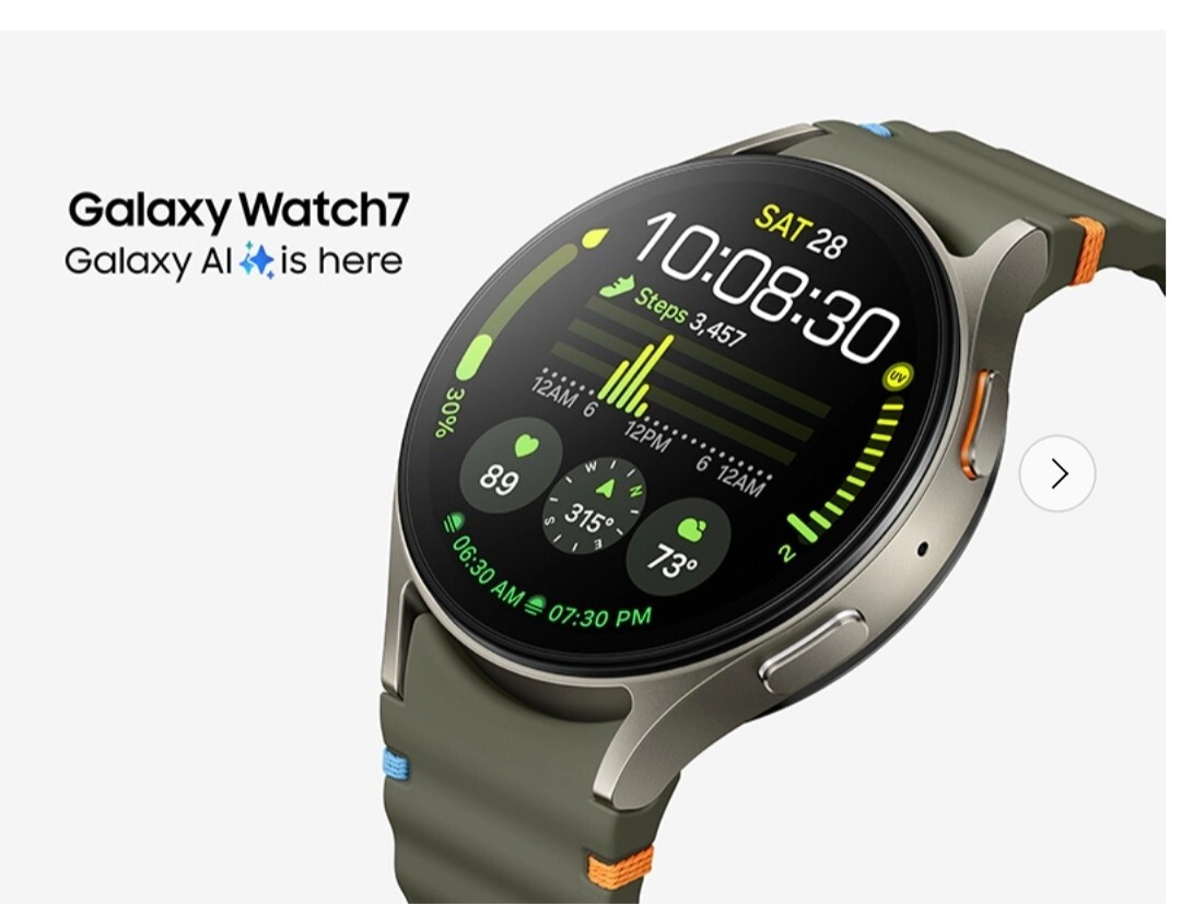 Samsung Galaxy Watch7 40mm SILVER Smartwatch NEW SEALED