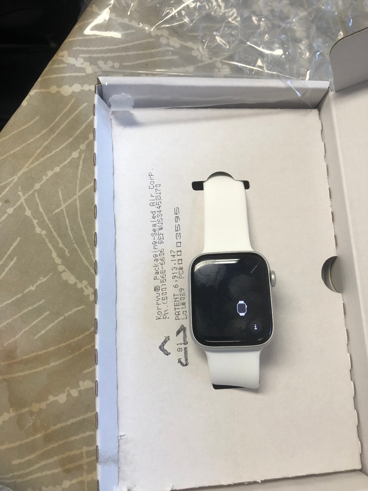 Apple Watch Series 6 44mm Silver Aluminum Case with White Sport Band (GPS +…