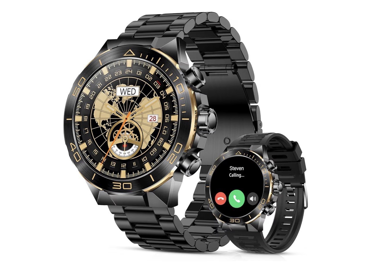 souyie SM-7 smart watch For Men /make Call For Android iPhone,1.43