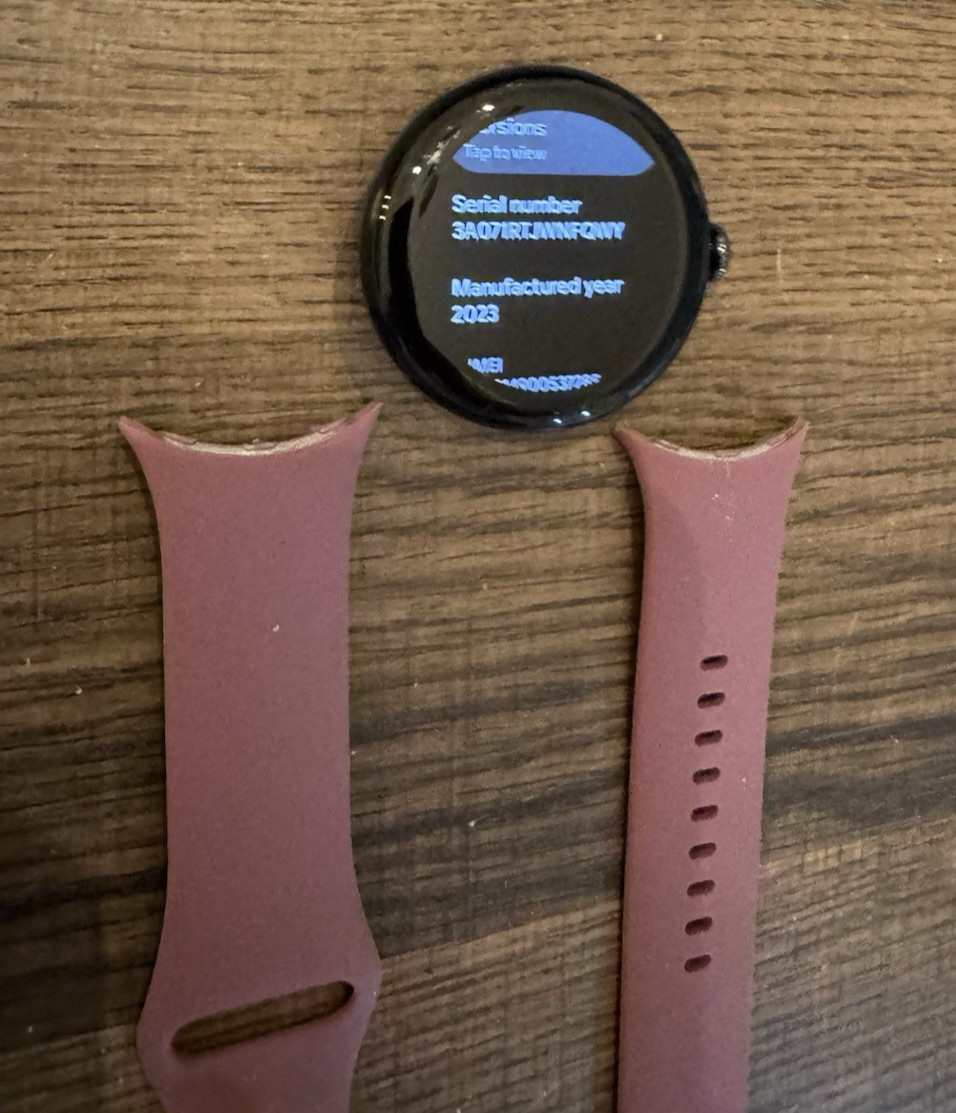 Google Pixel Watch 2 41mm Black WIFI+ LTE Unlocked OpenBox