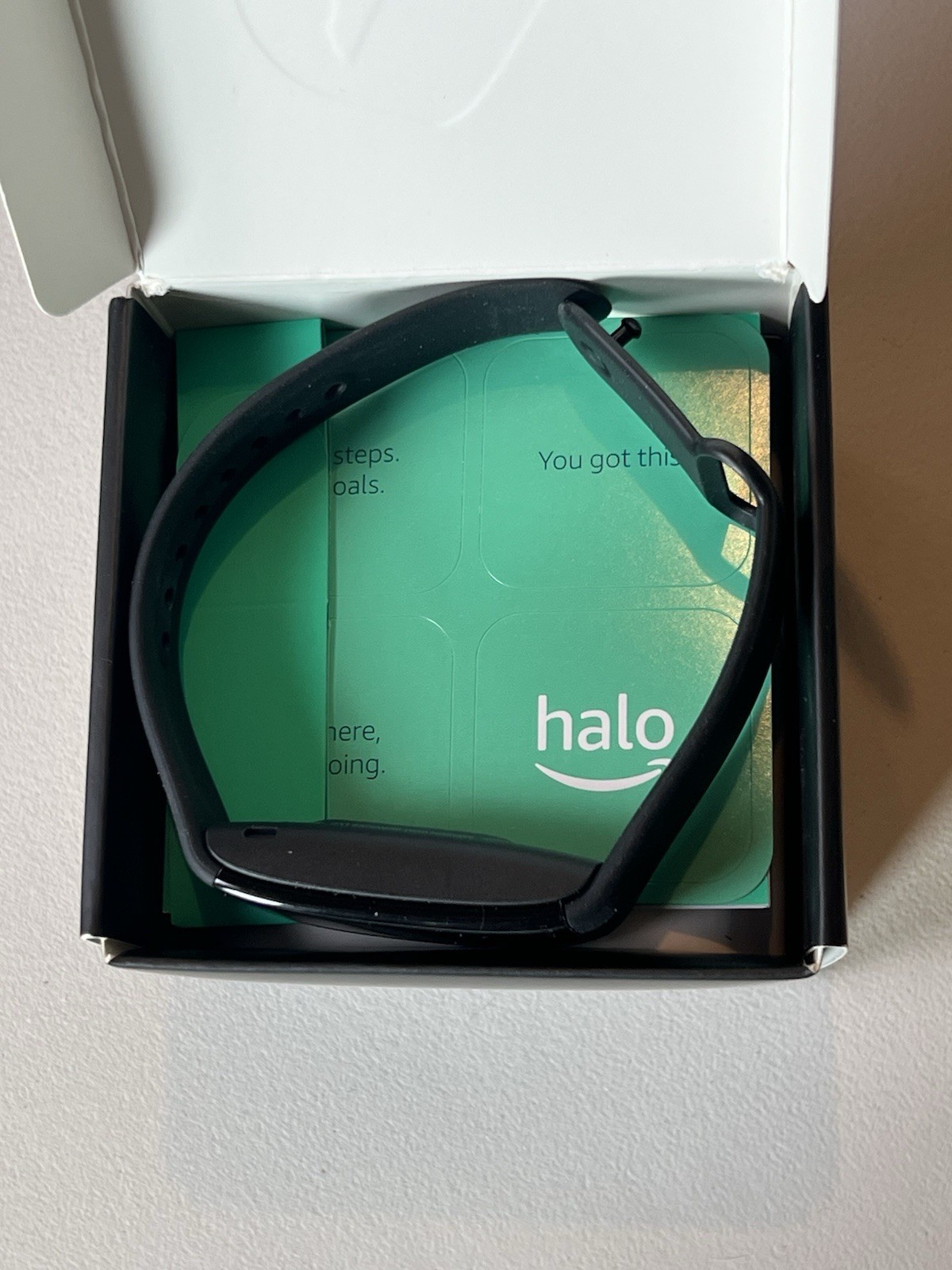 Amazon Halo View Fitness Tracker Watch, Active – Black – Untested *READ*
