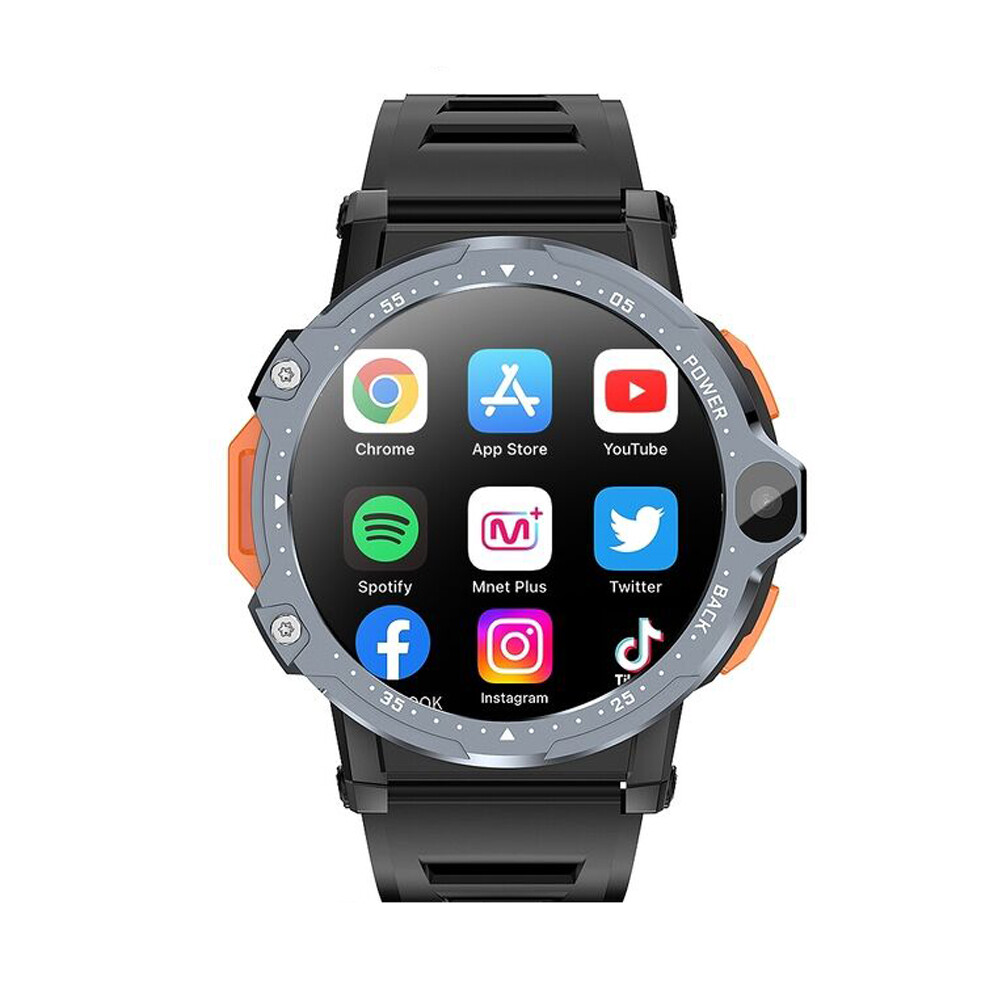 4G WiFi Android Smart Watch Dual Camera 4GB+64GB Video Call for Android iOS