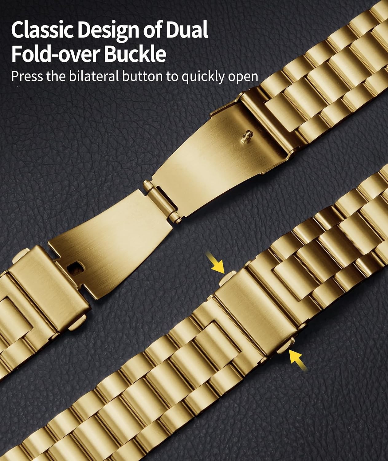 Stainless Steel Band for Apple Watch Series Ultra/11/10/9/8/7 49mm/46mm/45mm