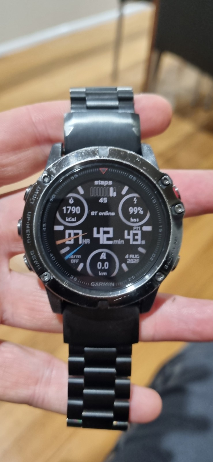 Garmin fēnix 5X Sapphire 51mm Black GPS multisport smartwatch