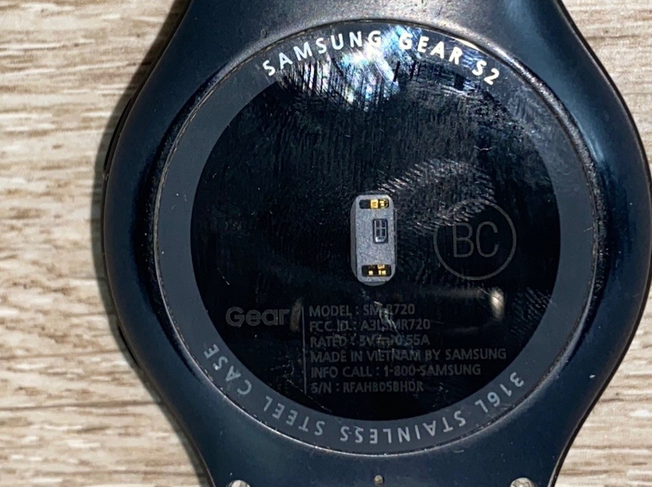 Samsung Gear S2 Bluetooth Smartwatch – Black