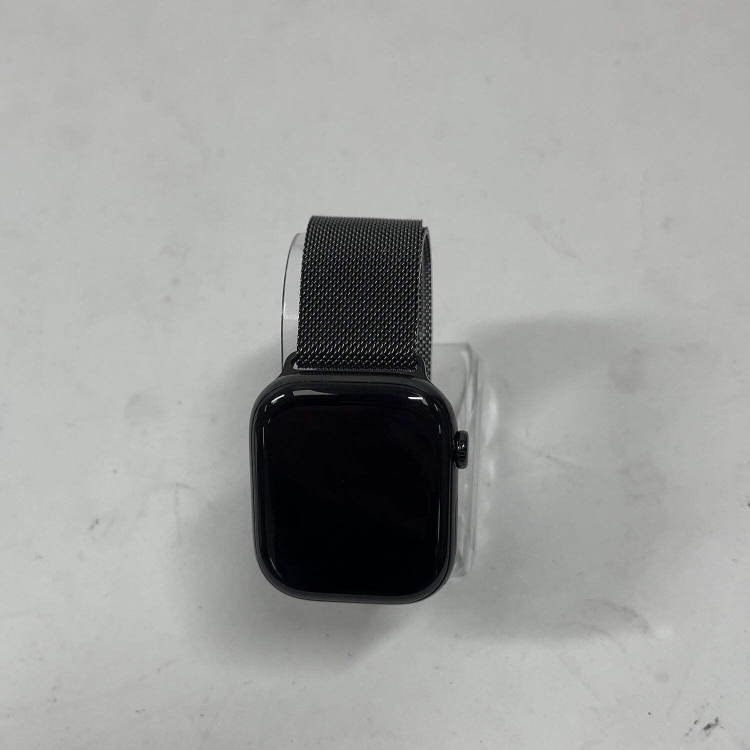 GPS Only Apple Watch Series 10 46MM Jet Black Aluminum Stainless Milanese Loop