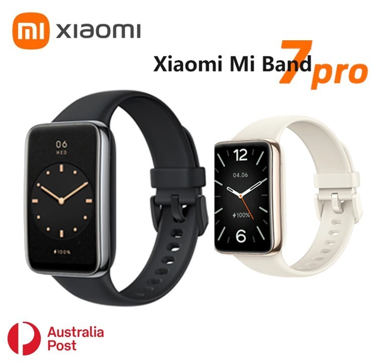 Xiaomi Mi Smart Band 7 Pro Blood Oxygen Fitness Track GPS AMOLED Waterproof ENG