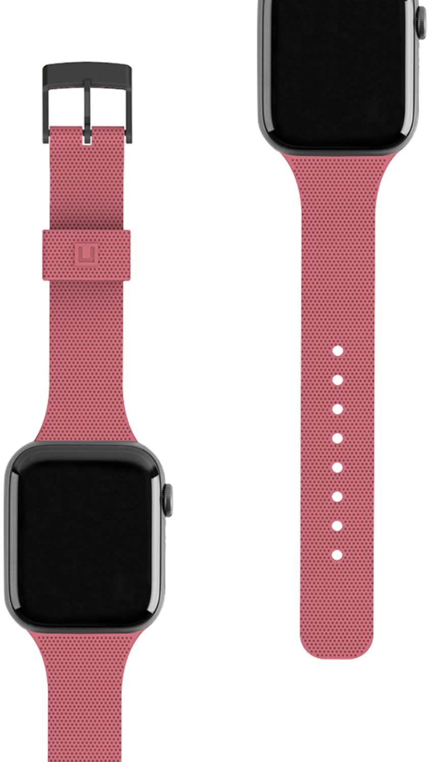 UAG DOT Silicone Strap Band for Apple Watch 8 7 6 5 4 41mm 40mm 38mm Dusty Rose