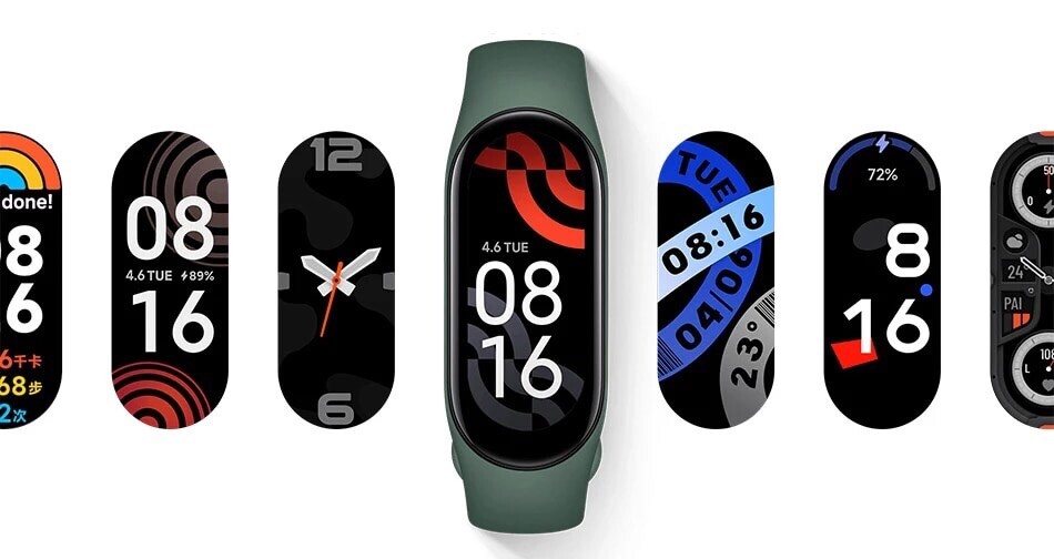 xiaomi mi band 7 (Black) fitness tracker