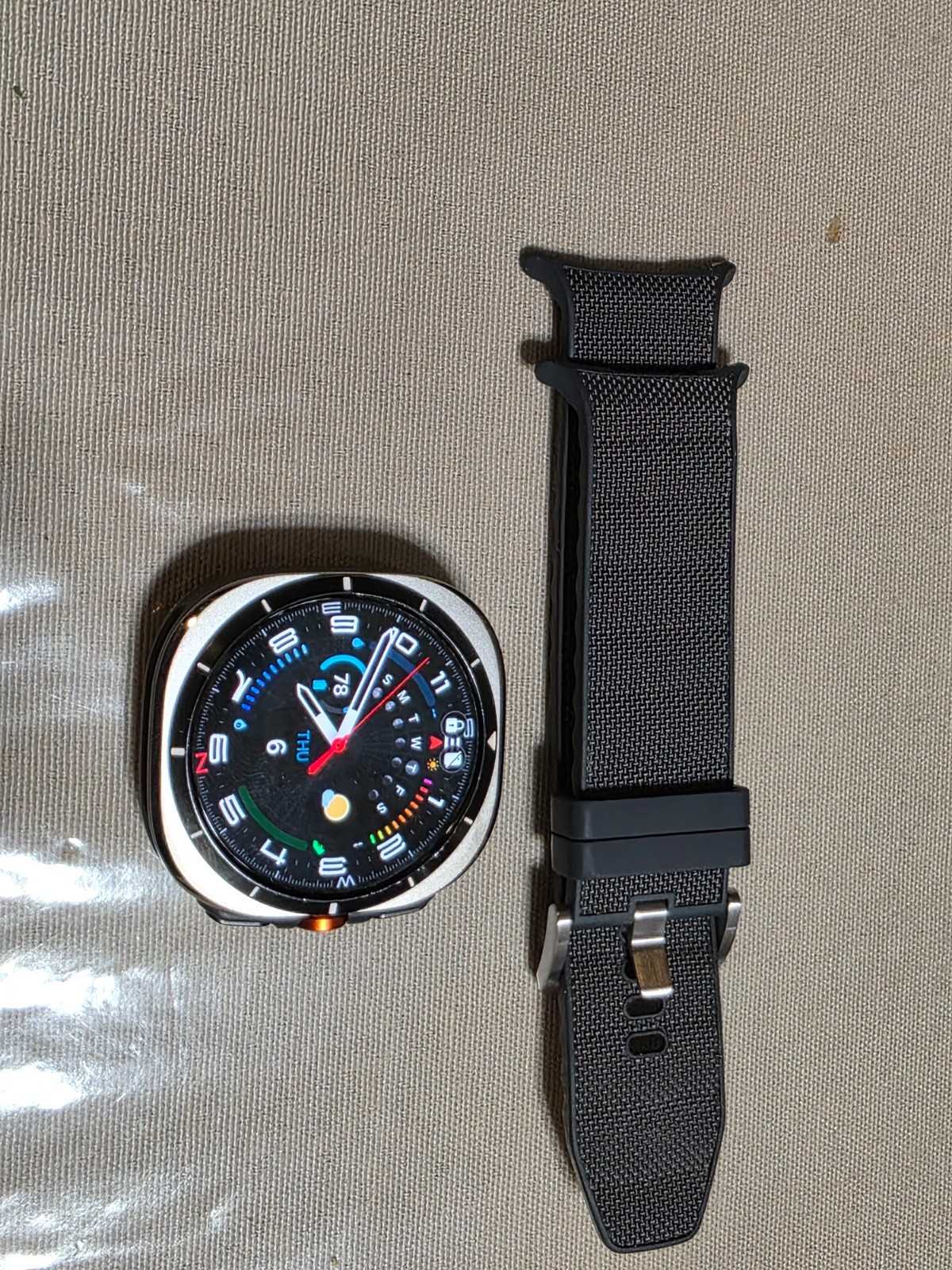 Samsung Galaxy Watch Ultra 47mm LTE – Titanium Silver – 2024