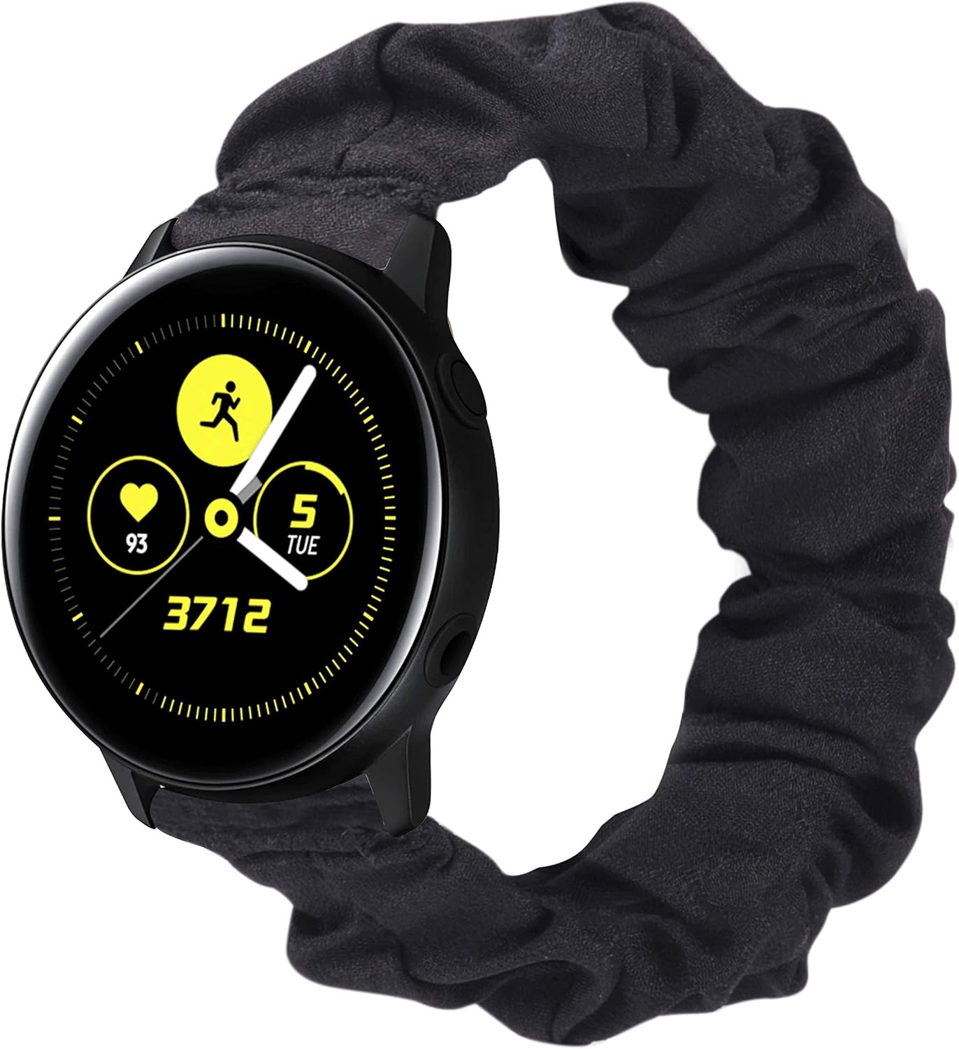 20mm Scrunchie Strap Compatible with Samsung Galaxy Watch 7 40mm 44mm Stretchy