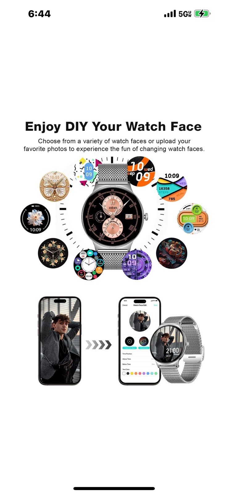 Souyie V89 Smart Watch New In Box