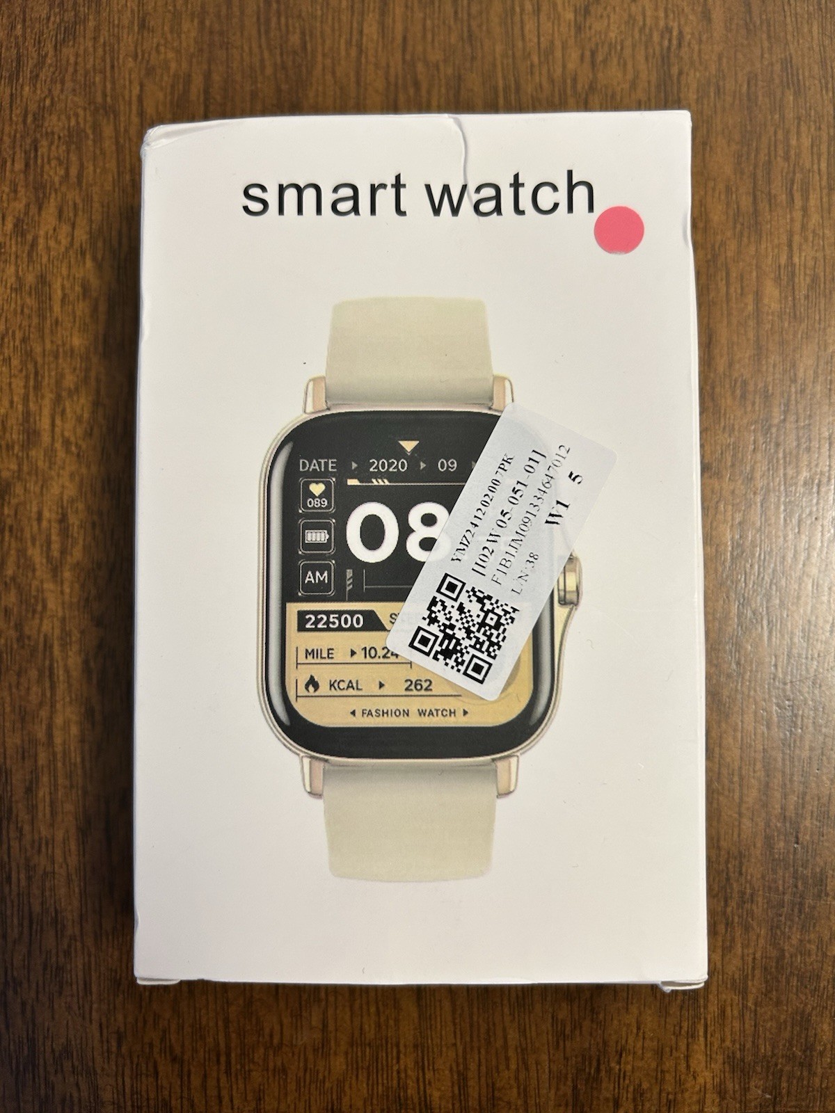 Pink Smart Watch Metal Case Silicone Band for Men Women Kids