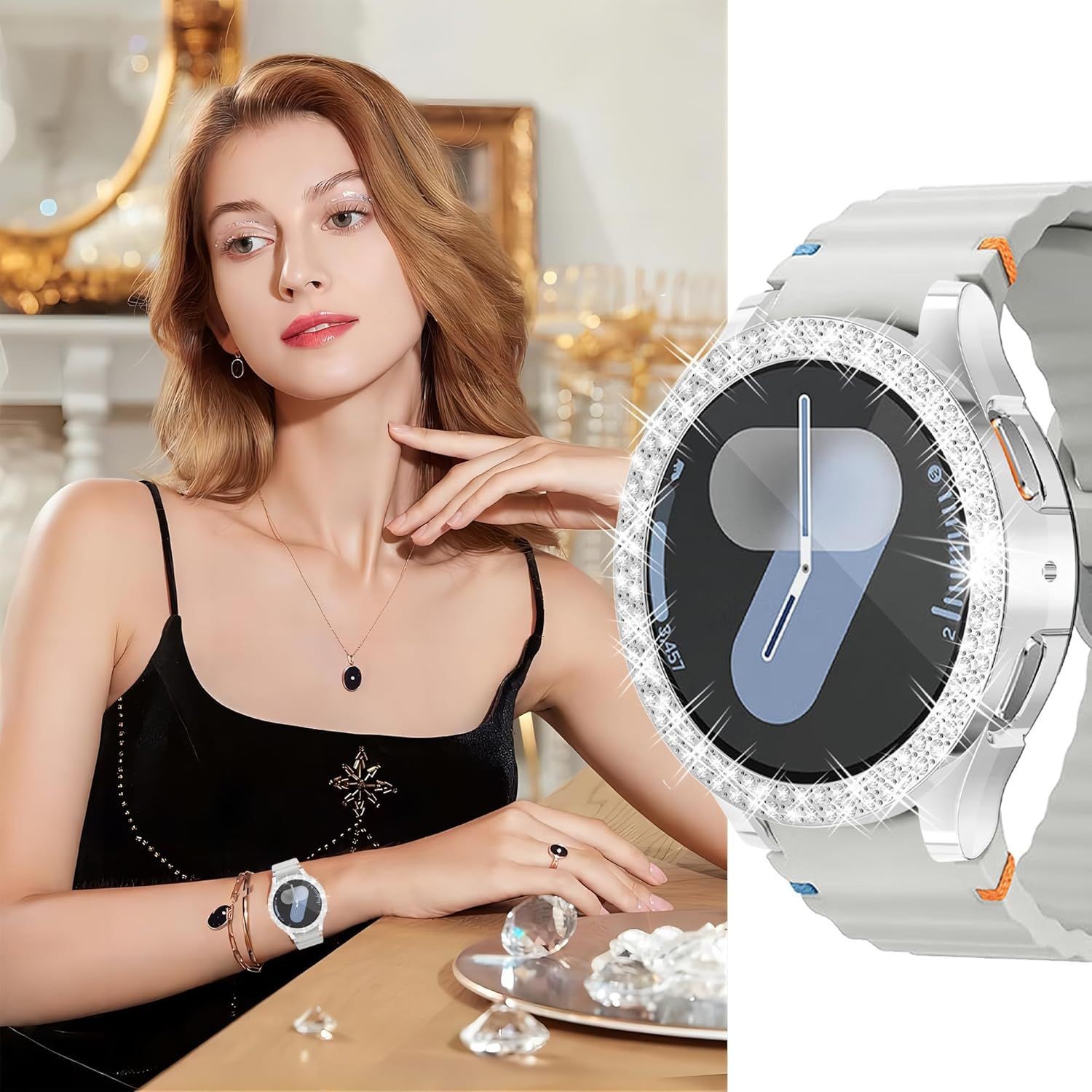 Only Case For Samsung Galaxy Watch 7 44mm TPU Shock & Scratch Resistant