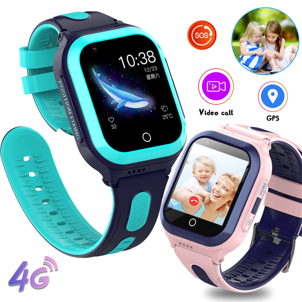 Kids Smart Watch 4G Activity Tracker Anti-Lost SOS Call Camera IP67 Waterproof