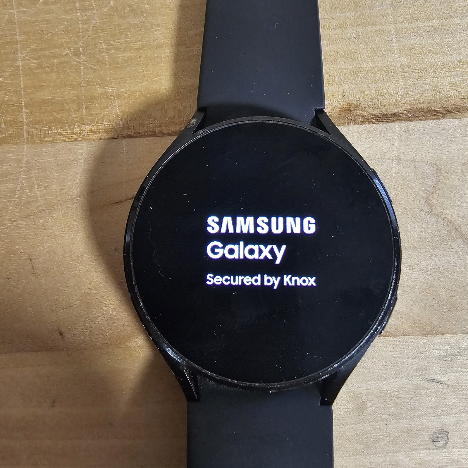 Samsung Galaxy Watch 4 SM-R875U 44mm Aluminum Sport Band Black USED – TESTED