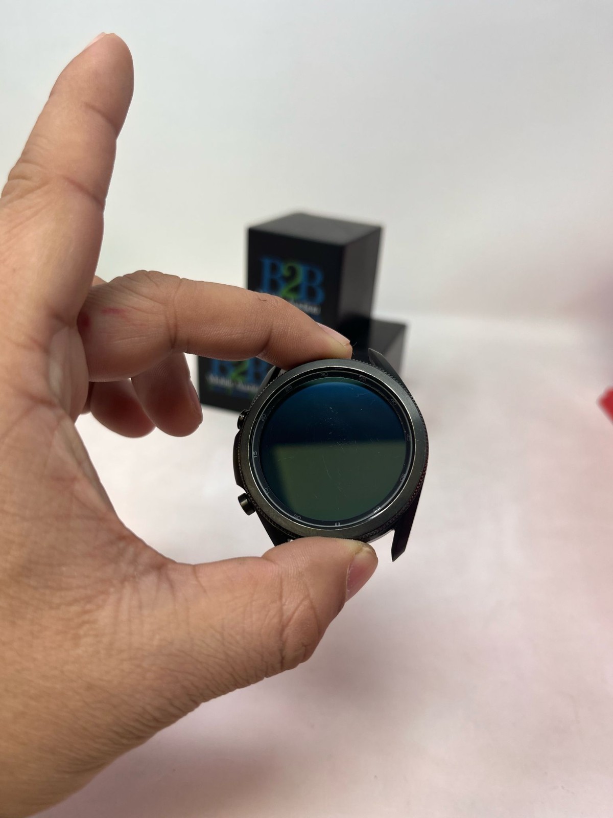 Samsung Galaxy Watch3 45mm GPS Only-No Band-Wifi-Silver-For Parts Only
