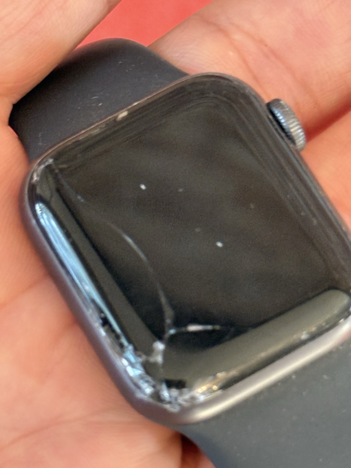 Two apple iPhones and two Apple Watches parts non working storage unit find