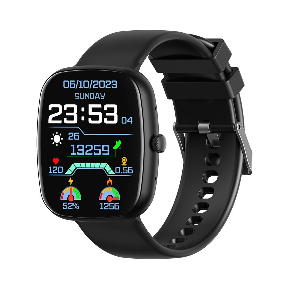 Smartwatch with Bluetooth Call, Heart Rate, Blood Oxygen, and Multiple Sports