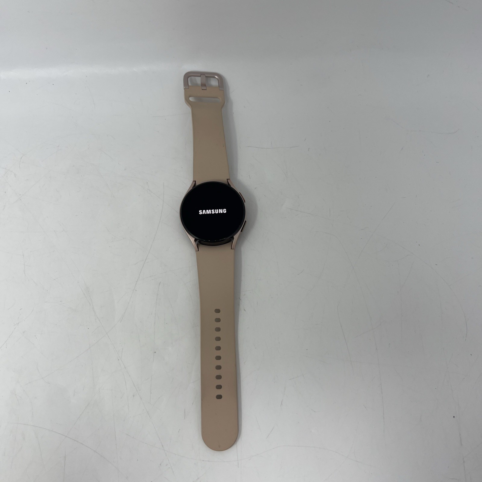 Samsung Galaxy Watch 4, 40MM Rose Gold Pink Band LTE-GPS SM-R865U Tested