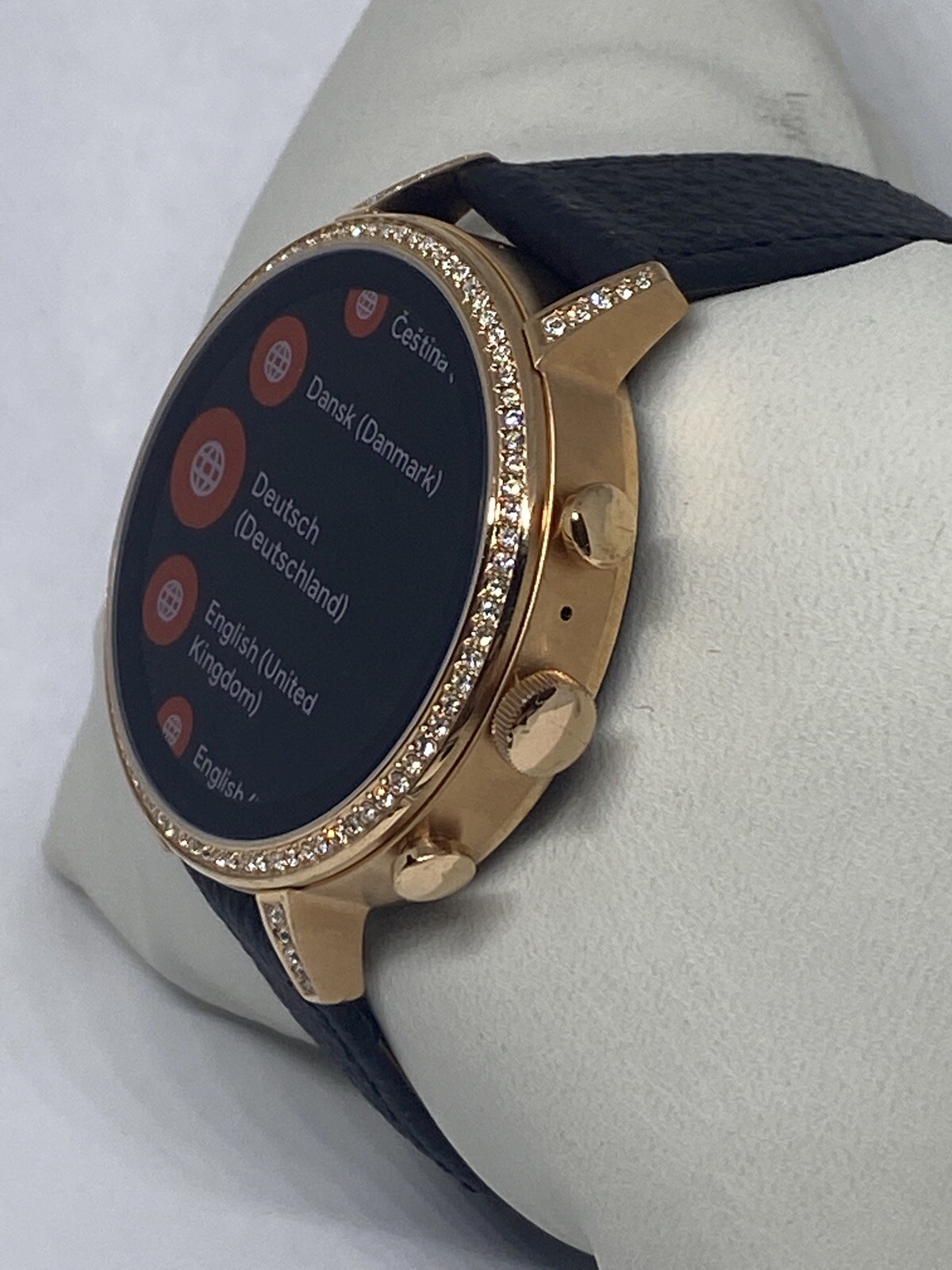 Fossil Gen 4 Authentic Digital Dial Smart Watch Custom Band FTW6011 DC140