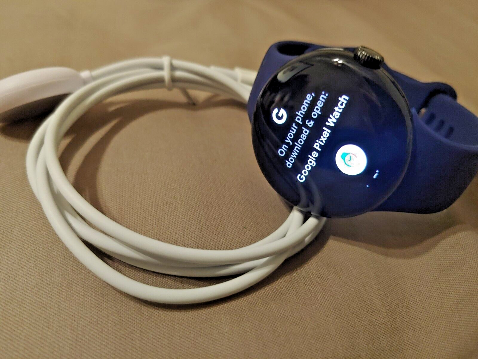 Google Pixel Watch 1 41mm WiFi& Active Band LTE Factory Unlocked, Black Stainles