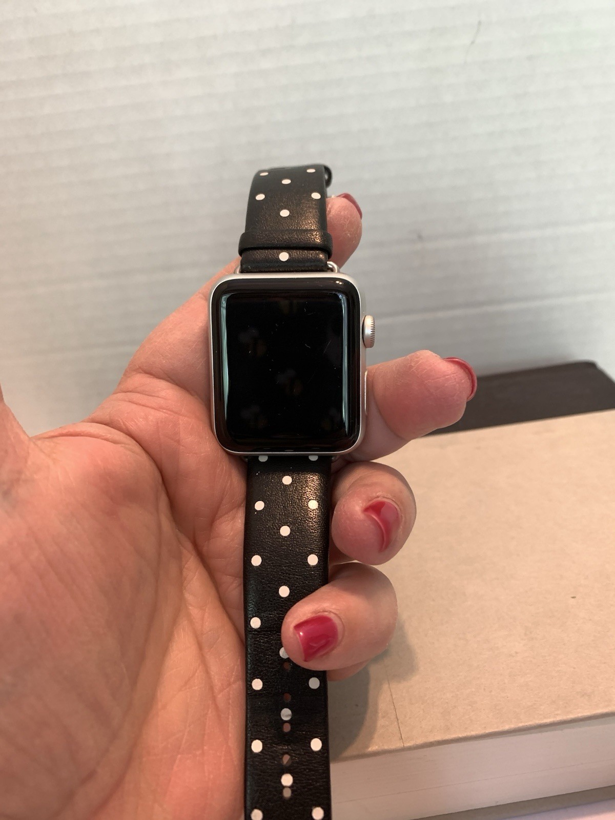 Apple Watch Series 3 Silver Square with six watch bands