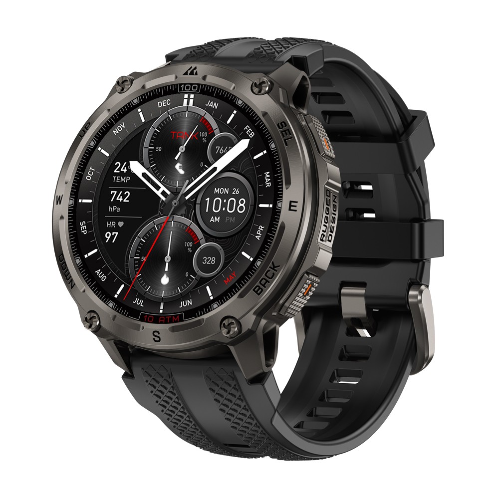 KOSPET TANK T4 Rugged Smart Watch, Full Stainless Steel Body, Global Offline Map